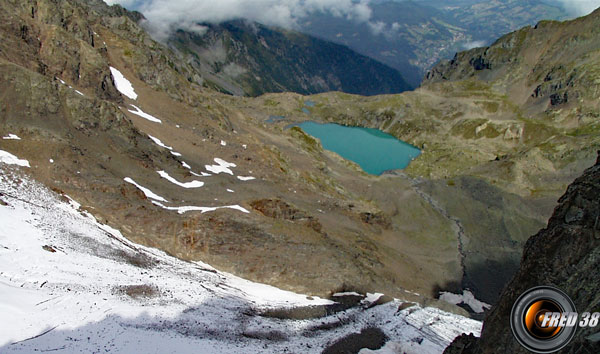 Le Grand Lac vu de la Croix.