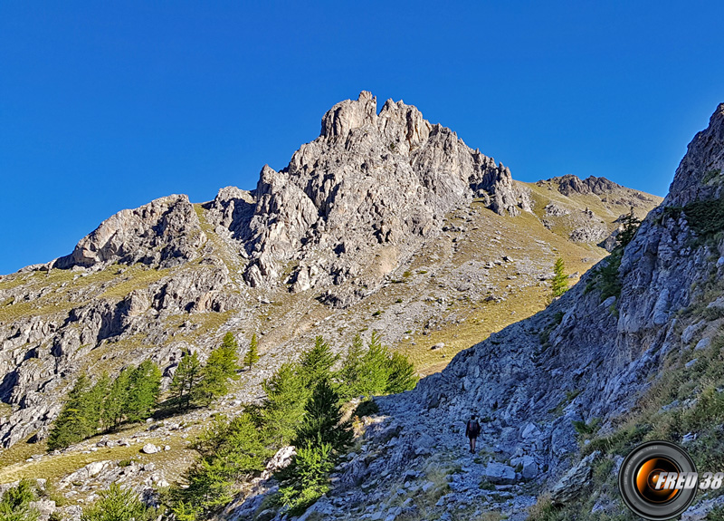 Au dessus du Cougnet.