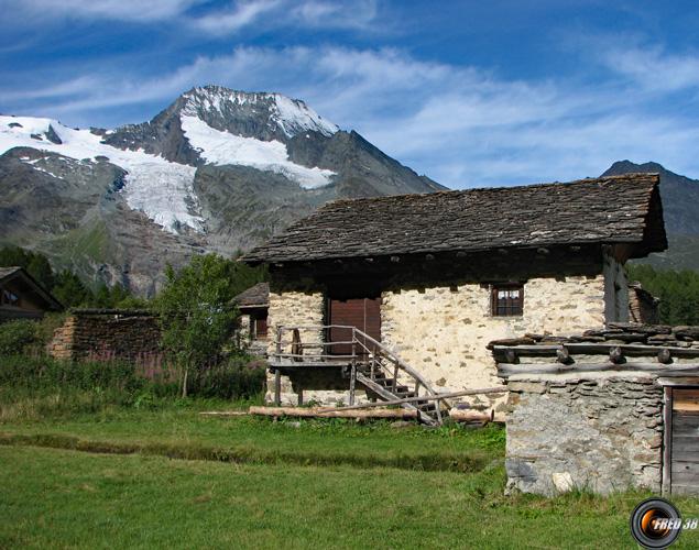 Le Monal et le Mont Pourri.