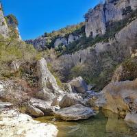 Au fond des gorges.