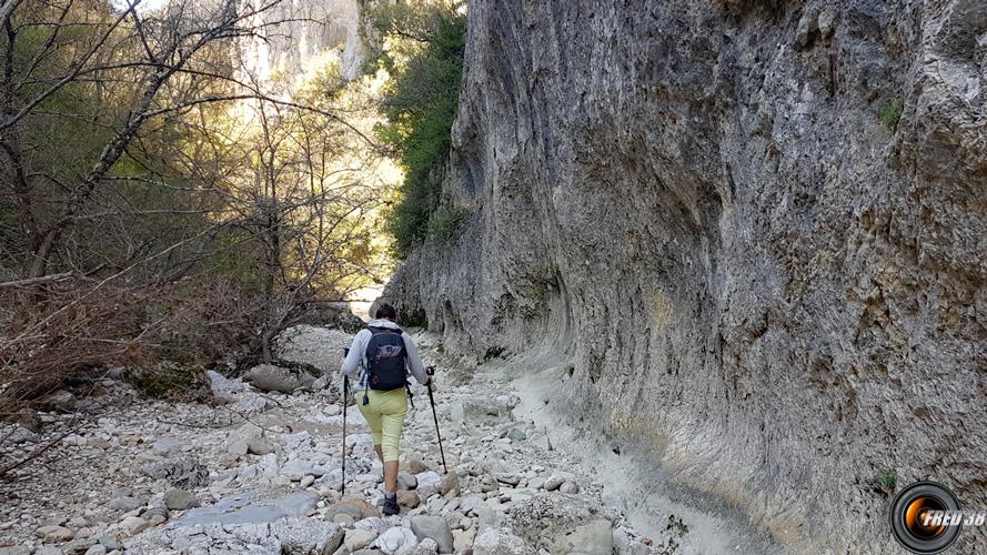 Au fond des gorges.