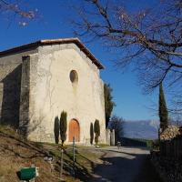 L'église de Courbons.