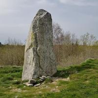 Le menhir.