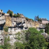 Dans le canyon.