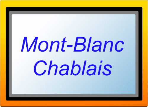 Massif mont blanc chablais