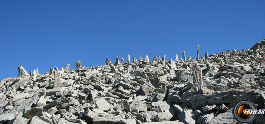 L'arête du sommet