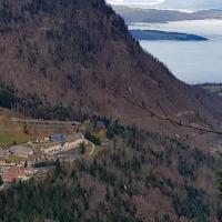 Vue sur la Chartreuse de Currières.