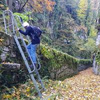 Début de la randonnée.