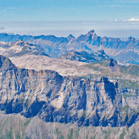 En fond la Pointe Percée