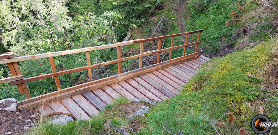 La passerelle en bois