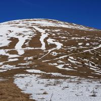 Le sommet vu du Haut Col.