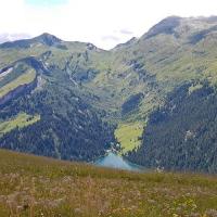 Vue sur le lac de Saint-Guérin.