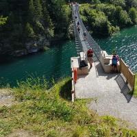 La passerelle.