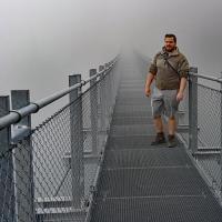 La passerelle.