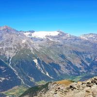 La Dent Parrachée et les glaciers de la Vanoise
