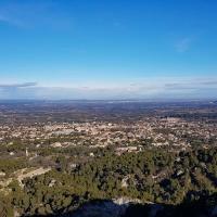 Vue sur Saint-Rémy de Provence.