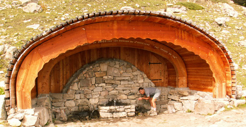 La source des Séyères.