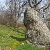 Le menhir de Piraluron.