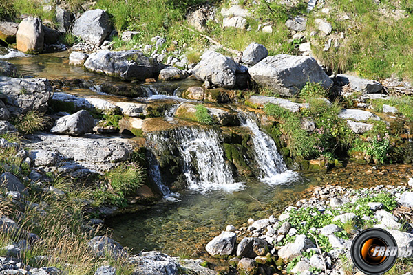 Dans le vallon de Sallevieille.