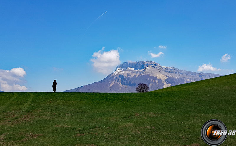 Au col de la Doriaz.