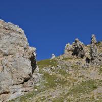 En montant au col de Veillos.