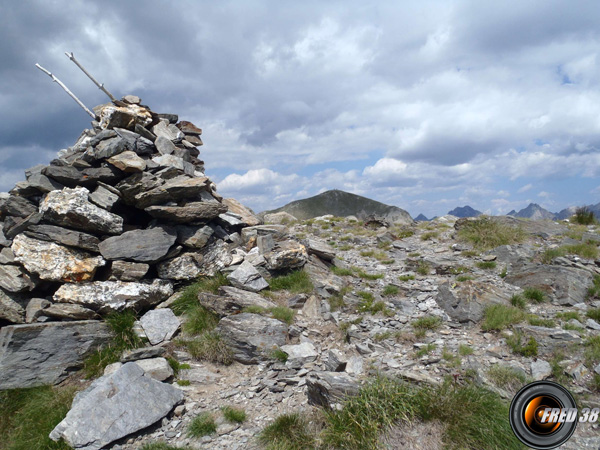 Petit cairn du sommet.