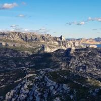 Mont Puget vu du plateau de l'Homme Mort.