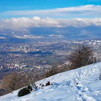 Vue sur Chambéry.