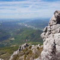 Vue sur la vallée de l'Asse.