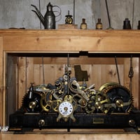 Le mécanisme de la pendule.