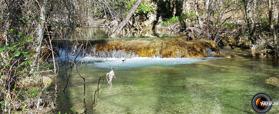 Vers la fin des gorges.