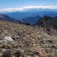 La crête de descente.