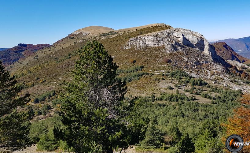 Au dessus du col de Verdun.