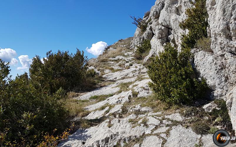 Arrivée à la montagne de Mare.