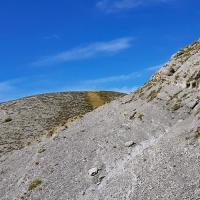 Traversée d'un ravin.