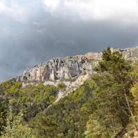 La falaise du plateau.