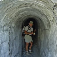 Le passage du tunnel