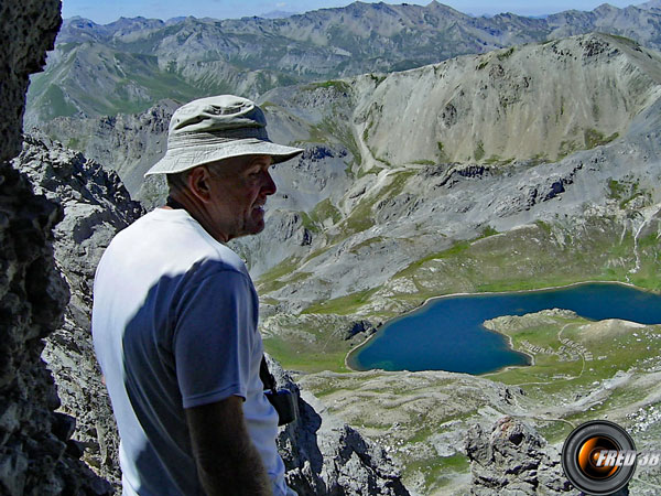 Le lac de Roburent.