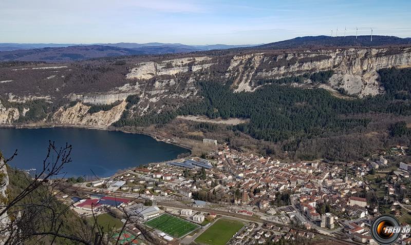 Vue sur Nantua.