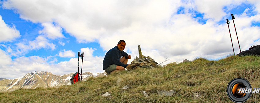 Le petit cairn du sommet.