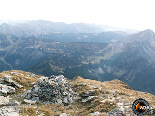 Les monts du Chablais.