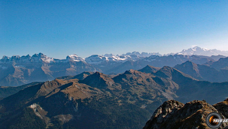 Massif du Mont-Blanc.