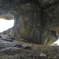 L'intérieur de la Balme à Colon.