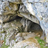 Sortie de la grotte.