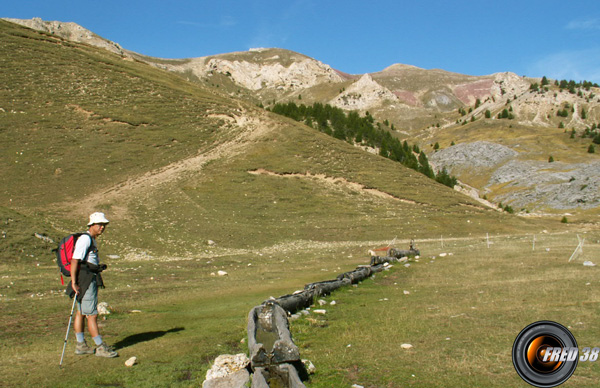 Cirque de Morgon, et le sommet en fond.