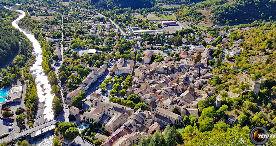 Castellanne vu de la Chapelle.