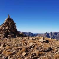 Le cairn du sommet