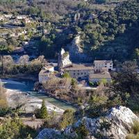 Vue sur L'Eygues.