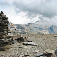 le cairn au sommet.