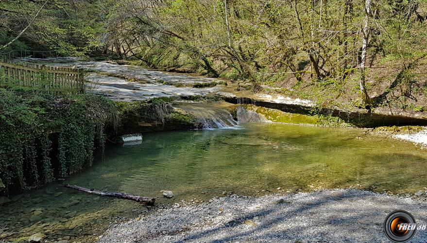 Joli point d'eau.